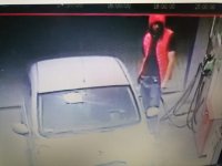 Zdjęcie kolorowe, przedstawiające osobę podejrzewaną o krótkotrwałe użycie pojazdu.